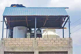 非洲烏干達，日產(chǎn)20噸片冰機