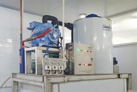 山東日照，日產(chǎn)5噸片冰機，用于海鮮水產(chǎn)加工