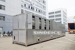 東南亞制冰廠，日產(chǎn)20噸方冰機